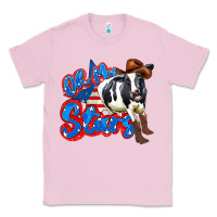 Bubblegum Pink oh my stars cow Classic Tee - Zillion Design Studio
