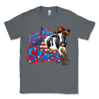 Charcoal Heather oh my stars cow Classic Tee - Zillion Design Studio