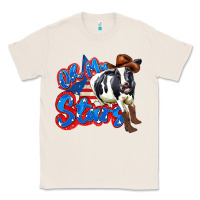 Natural oh my stars cow Classic Tee - Zillion Design Studio