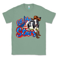 Sage oh my stars cow Classic Tee - Zillion Design Studio