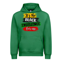 Emerald it s the black excellence for me Urban Hoodie - MaliasSmallBusiness