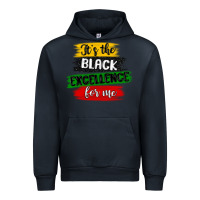 Navy it s the black excellence for me Urban Hoodie - MaliasSmallBusiness