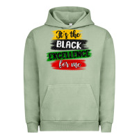 Pigment Oil Green it s the black excellence for me Urban Hoodie - MaliasSmallBusiness