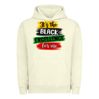 Pigment Pistachio it s the black excellence for me Urban Hoodie - MaliasSmallBusiness