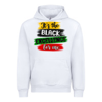 White it s the black excellence for me Urban Hoodie - MaliasSmallBusiness