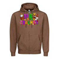 Chestnut p.e. teacher cinco de mayo Zipper Hoodie - texasbilliewilder