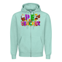 Seafoam p.e. teacher cinco de mayo Zipper Hoodie - texasbilliewilder