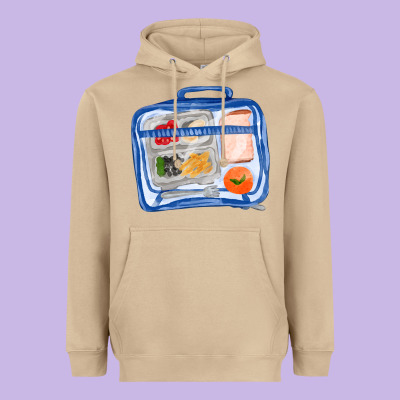 Lunchbox Fa Element Heavyweight Hoodie Designed By Fadigitalartstudio