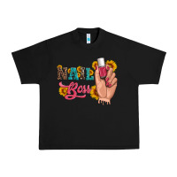 Black western sunflowers nail boss Urban Heavy Tee - Artiststas