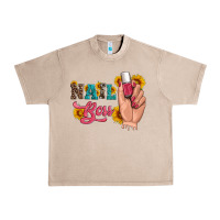 French Oak western sunflowers nail boss Urban Heavy Tee - Artiststas
