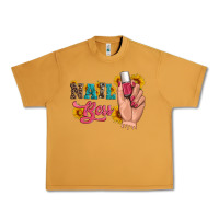 Peanut Butter western sunflowers nail boss Urban Heavy Tee - Artiststas