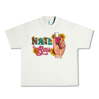 Pistachio western sunflowers nail boss Urban Heavy Tee - Artiststas