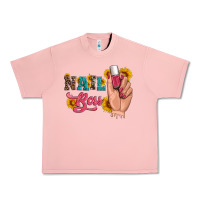Salmon western sunflowers nail boss Urban Heavy Tee - Artiststas