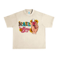Sandshell western sunflowers nail boss Urban Heavy Tee - Artiststas