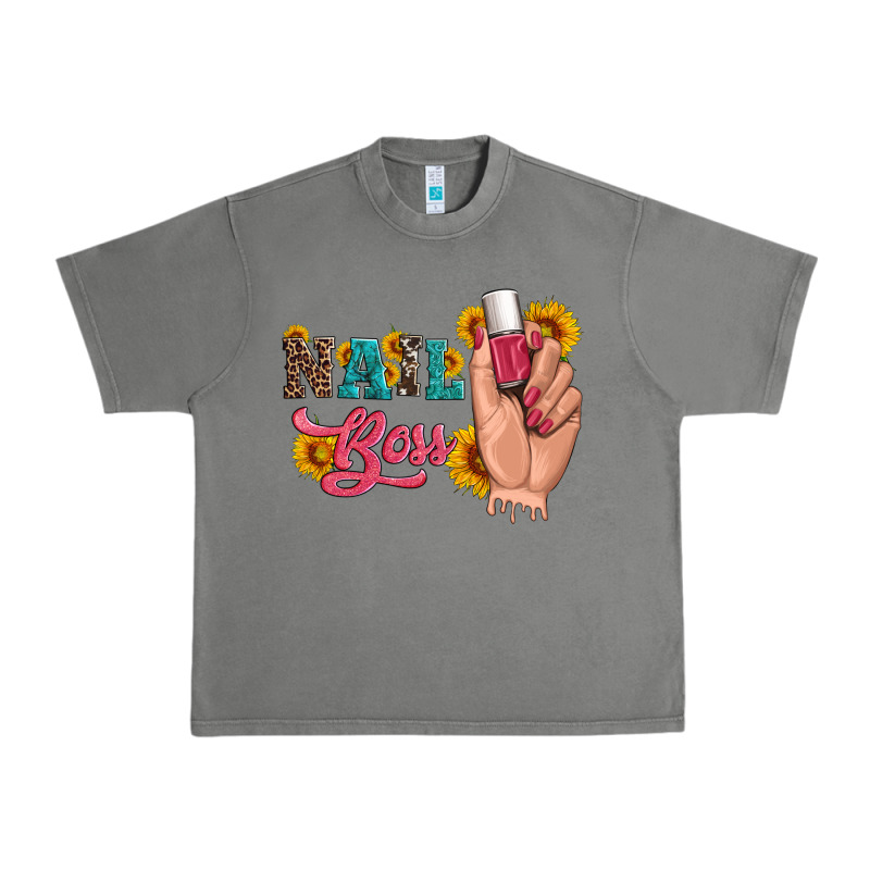 Western Sunflowers Nail Boss Urban Heavy Tee by Artiststas | Teevron