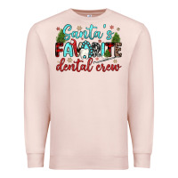 Pale Pink santas favorite dental crew Premium Sweatshirt - JahusDesignShop