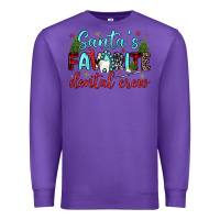 Purple santas favorite dental crew Premium Sweatshirt - JahusDesignShop