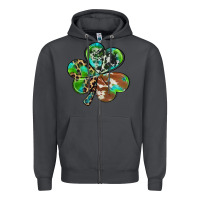 Smoke western shamrock Zipper Hoodie - RanaPortraitStore