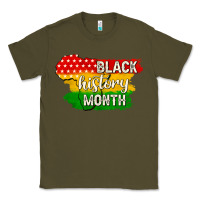 Army Green black history month Classic Tee - texasbilliewilder