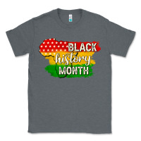 Charcoal Heather black history month Classic Tee - texasbilliewilder