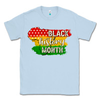 Dusty Blue black history month Classic Tee - texasbilliewilder