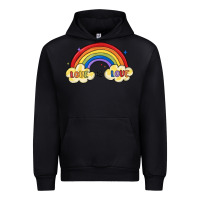 Black love is love lgbtq Urban Hoodie - MaliasSmallBusiness