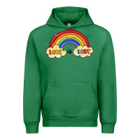 Emerald love is love lgbtq Urban Hoodie - MaliasSmallBusiness