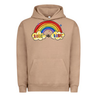 Pigment Burro love is love lgbtq Urban Hoodie - MaliasSmallBusiness