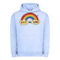 Pigment Grape Ice love is love lgbtq Urban Hoodie - MaliasSmallBusiness