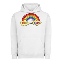 Pigment Lunar Rock love is love lgbtq Urban Hoodie - MaliasSmallBusiness