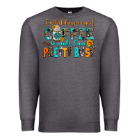 Charcoal Heather i am holding a cup of coffee so yeah iam pretty bu Premium Sweatshirt - AdoDesignShop