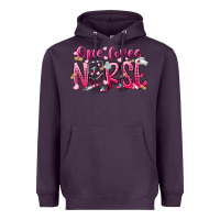 Plum one loves nurse Heavyweight Hoodie - RacoonDesign