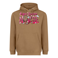 Toasted Coconut one loves nurse Heavyweight Hoodie - RacoonDesign