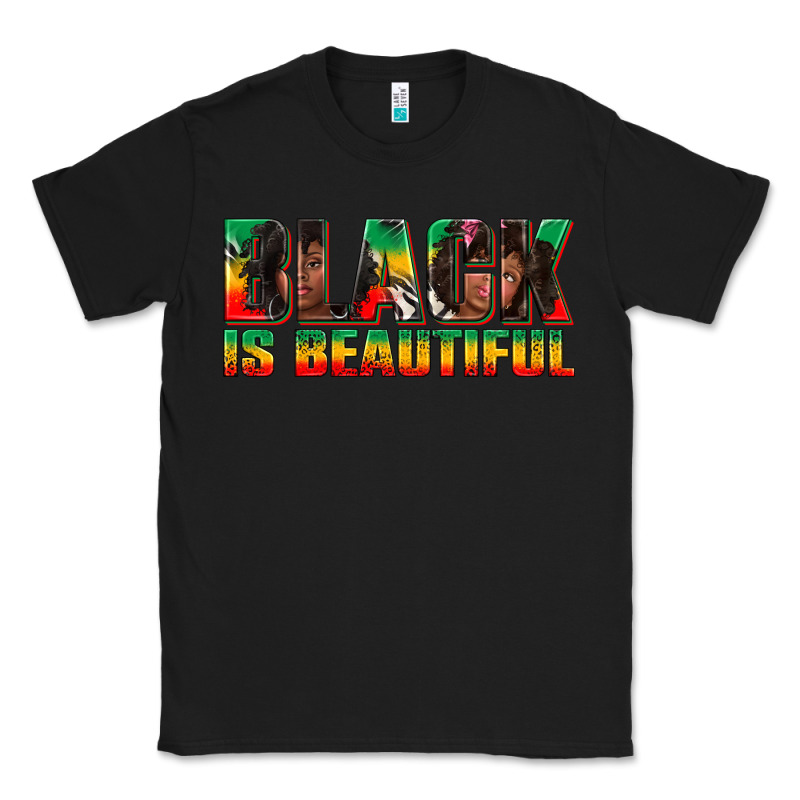 Black Is Beautiful Juneteenth Classic Tee by texasbilliewilder | Teevron