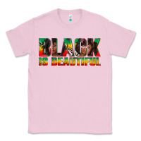 Bubblegum Pink black is beautiful juneteenth Classic Tee - texasbilliewilder