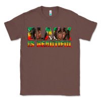Chestnut black is beautiful juneteenth Classic Tee - texasbilliewilder