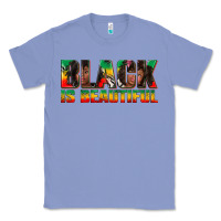 Colony Blue black is beautiful juneteenth Classic Tee - texasbilliewilder