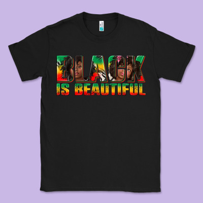 Classic Tee black is beautiful juneteenth