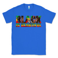 True Royal black is beautiful juneteenth Classic Tee - texasbilliewilder