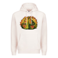 Pale Pink Gymnocalycium Variegated Cactus Premium Hoodie - LillyAllenDesigns