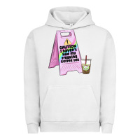 Pigment Lunar Rock caution i haven't had my coffee yet Urban Hoodie - MaliasSmallBusiness