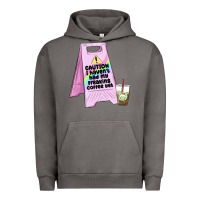 Pigment Tornado caution i haven't had my coffee yet Urban Hoodie - MaliasSmallBusiness