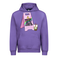 Tulip caution i haven't had my coffee yet Urban Hoodie - MaliasSmallBusiness