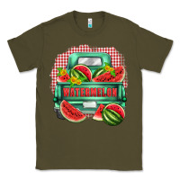 Army Green watermelon truck Classic Tee - Zillion Design Studio