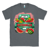 Charcoal Heather watermelon truck Classic Tee - Zillion Design Studio