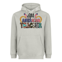 Moon Dust all american teacher Heavyweight Hoodie - CowhideDigitalArt