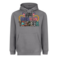 Storm all american teacher Heavyweight Hoodie - CowhideDigitalArt
