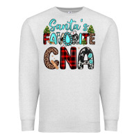 Oatmeal Heather santas favorite cna Premium Sweatshirt - JahusDesignShop