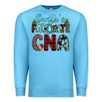 Ocean Blue santas favorite cna Premium Sweatshirt - JahusDesignShop