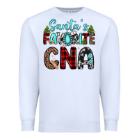 White santas favorite cna Premium Sweatshirt - JahusDesignShop
